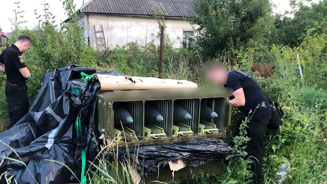 В Киевской области нашли боеприпасы к ЗРК «Тор», оставленные российскими войсками