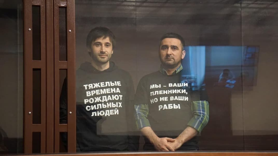 Алім Суф'янов і Сейран Хайрединов, яким російський суд призначив позбавлення волі