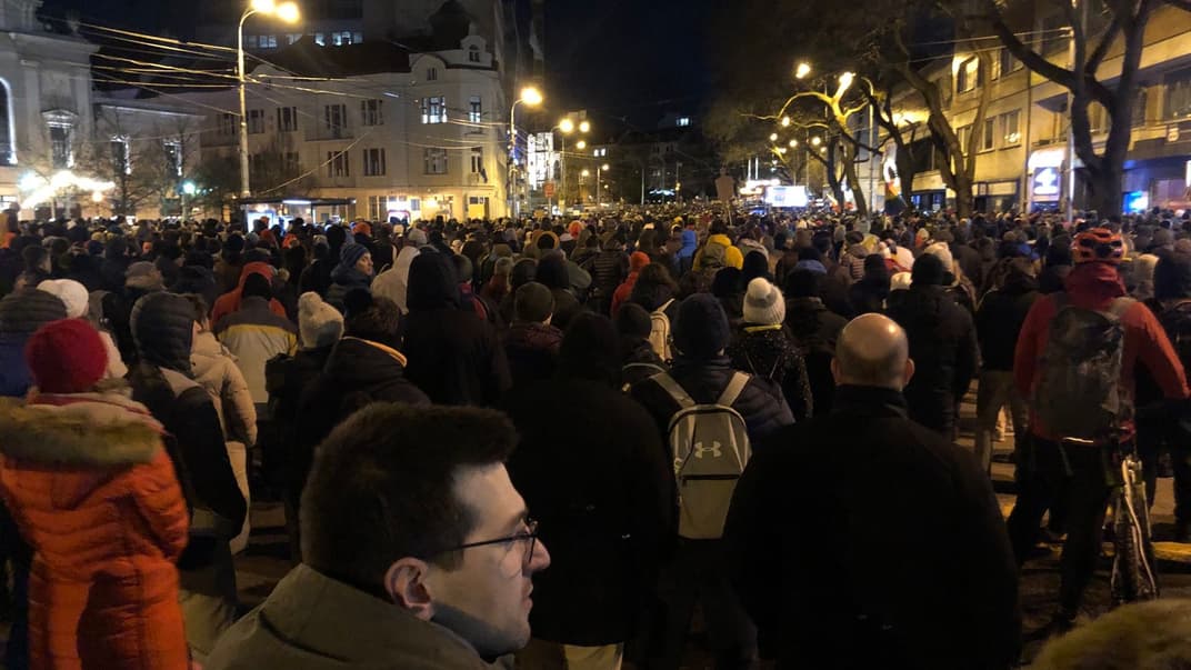 Протест у Братиславі, 25 січня 2024 року