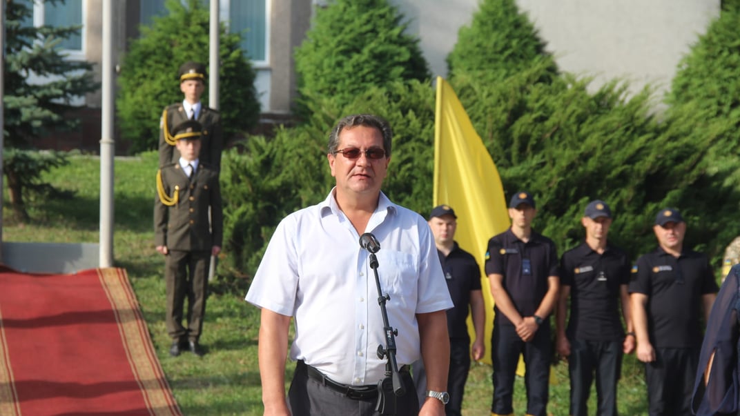 Звільнений міський голова Острога Юрій Ягодка Звільнений міський голова Острога Юрій Ягодка