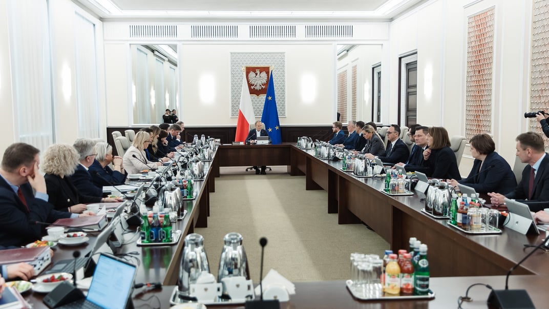 Ілюстративне фото. Засідання уряду Польщі