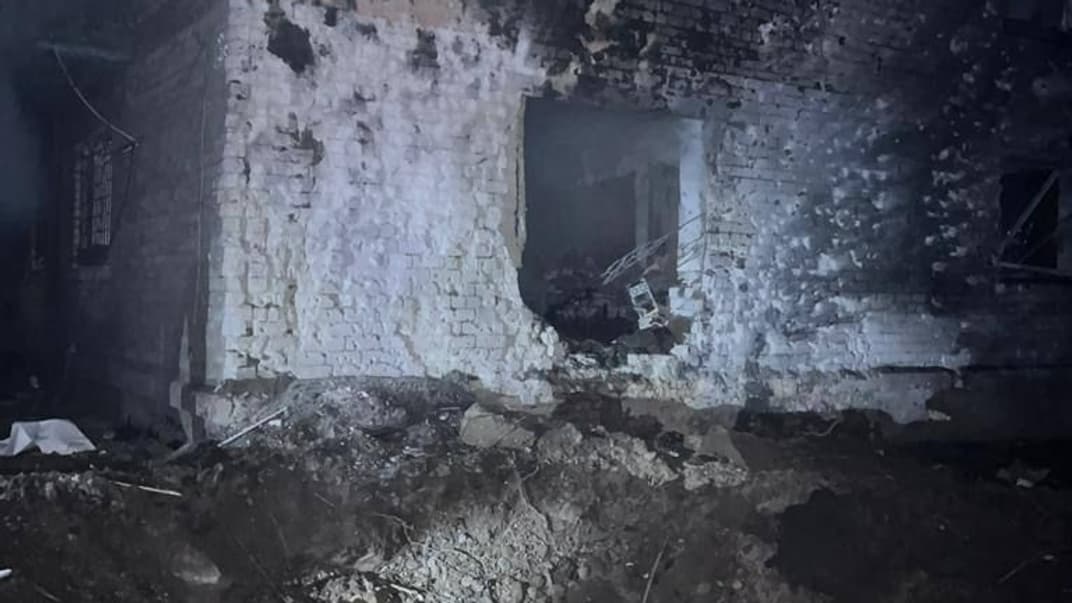 Наслідки обстрілу Запоріжжя