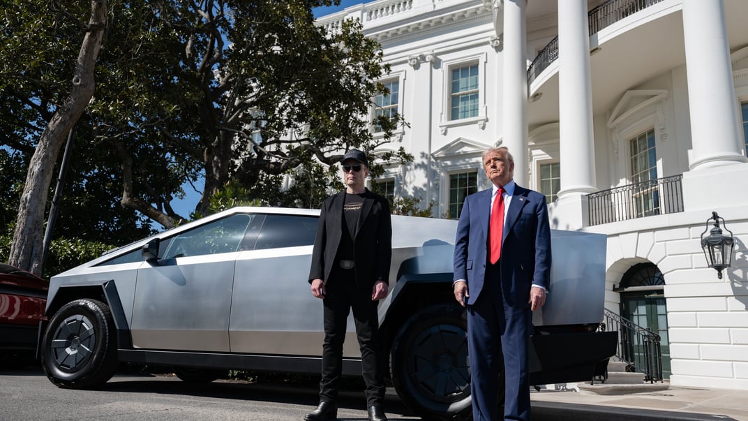 Ілон Маск та Дональд Трамп