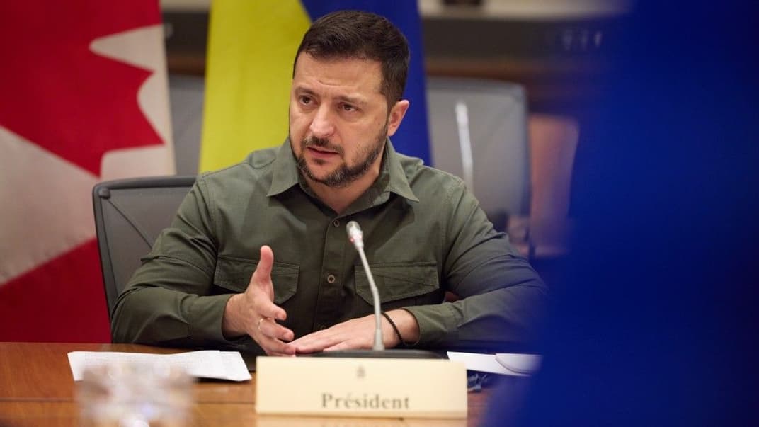 Президент Володимир Зеленський під час робочого візиту до Канади, 22 вересня 2023 року