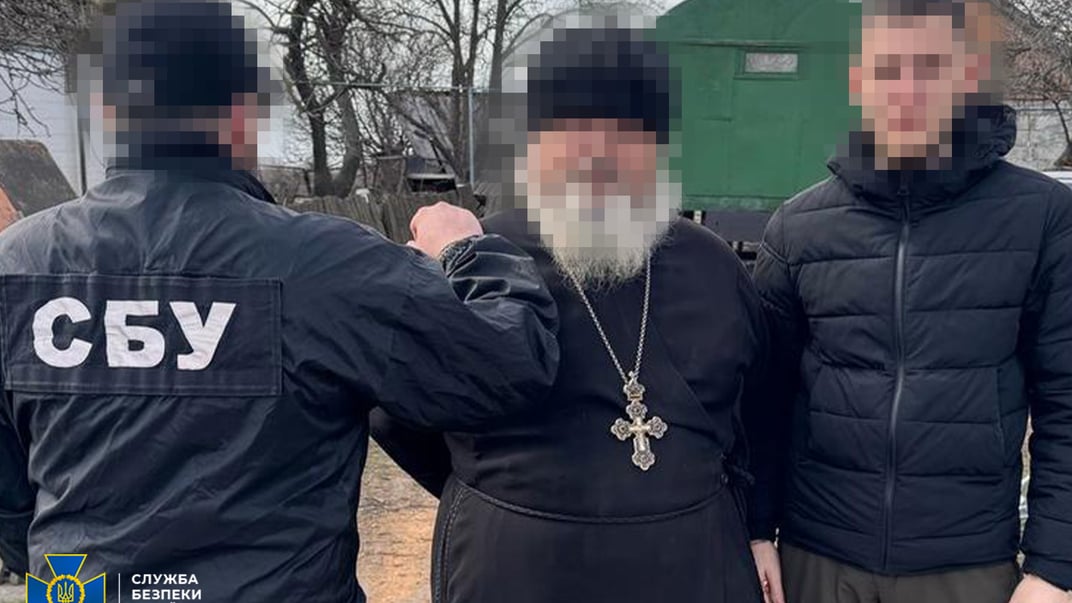 Контррозвідка затримала на Донеччині 58-річного протоієрея Покровського вікаріатства УПЦ МП