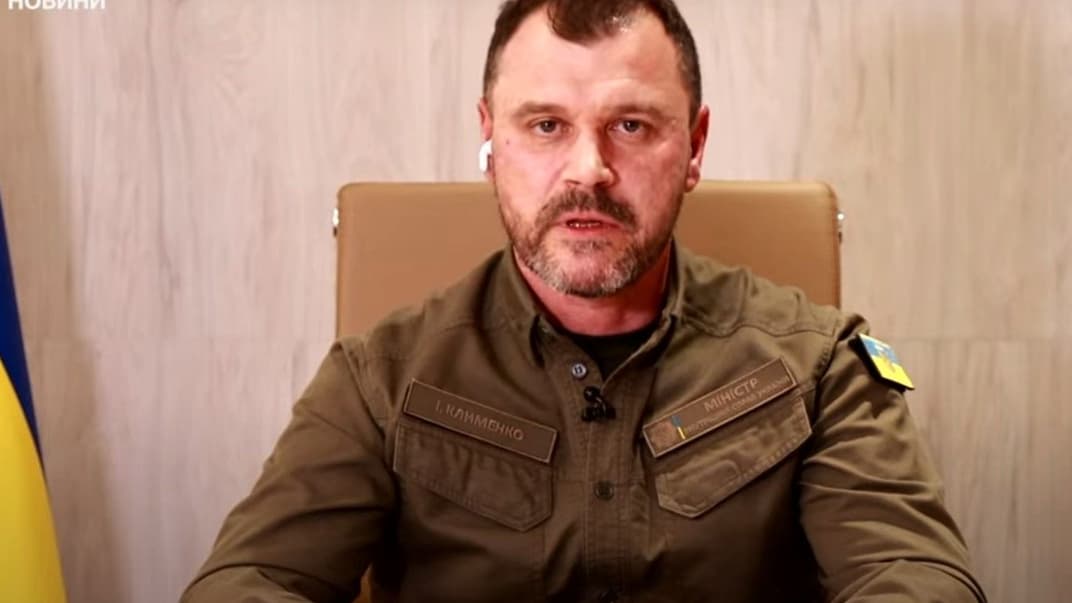 Министр внутренних дел Украины Игорь Клименко в эфире телемарафона