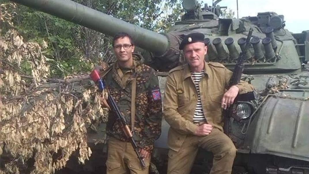 Чех Павел Кафка (слева), осужденный за участие в войне на Донбассе