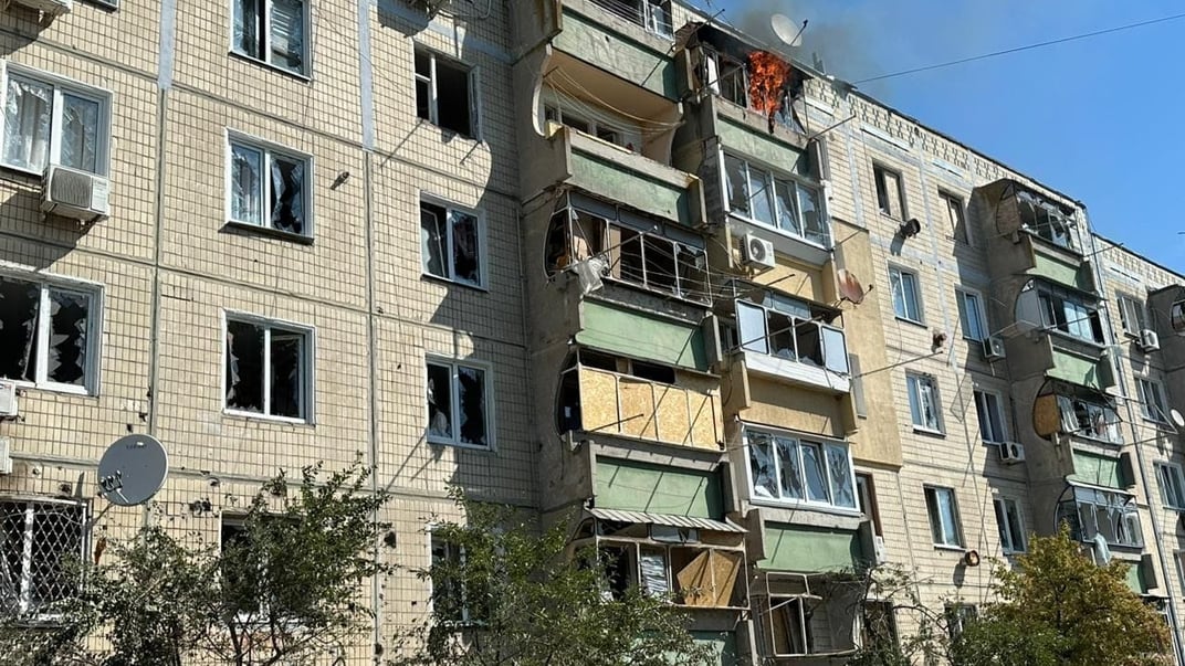 Последствия удара по Никополю