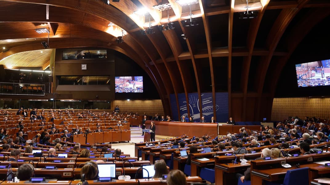 Иллюстративная фотография. Заседание ПАСЕ 24 января 2023 года в Страсбурге, Франция