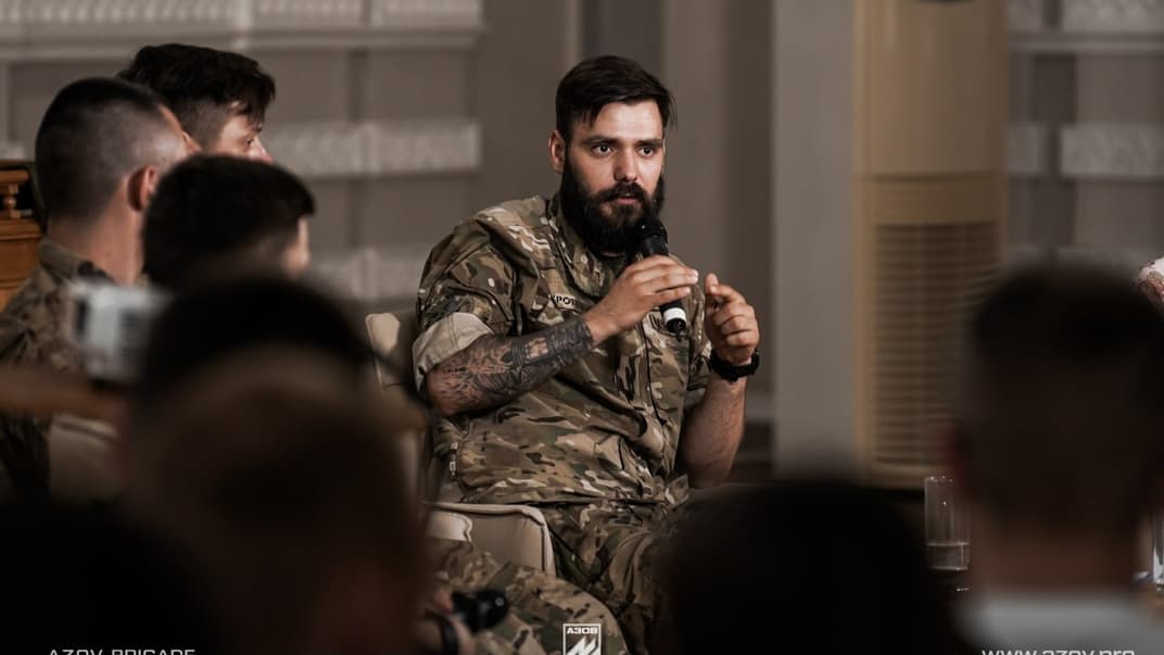 Начальник штаба бригады «Азов» Богдан Кротевич