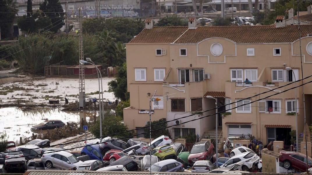 Последствия наводнений в Испании осенью 2024 года