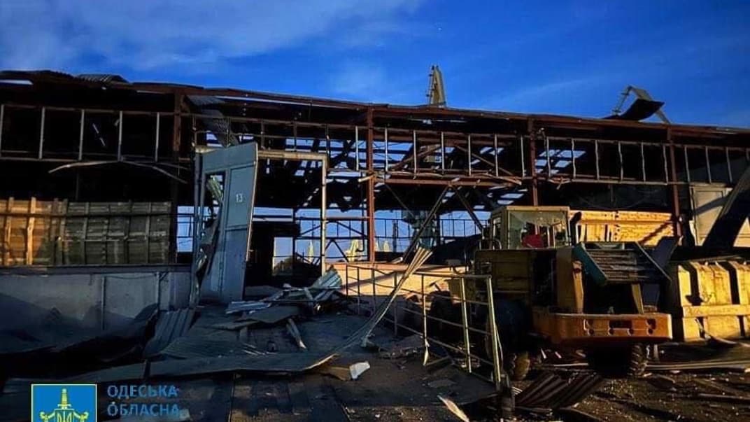 Последствия ночной российской атаки по Одесской области, 2 августа 2023 года