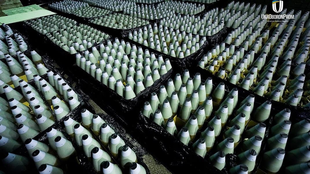 Ілюстративне фото. Артилерійські 122-мм боєприпаси, які «Укроборонпром» виготовляє спільно з країною НАТО