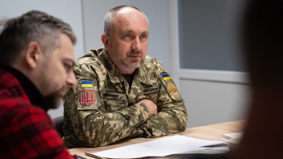 Командувач Сухопутних військ ЗСУ Олександр Павлюк