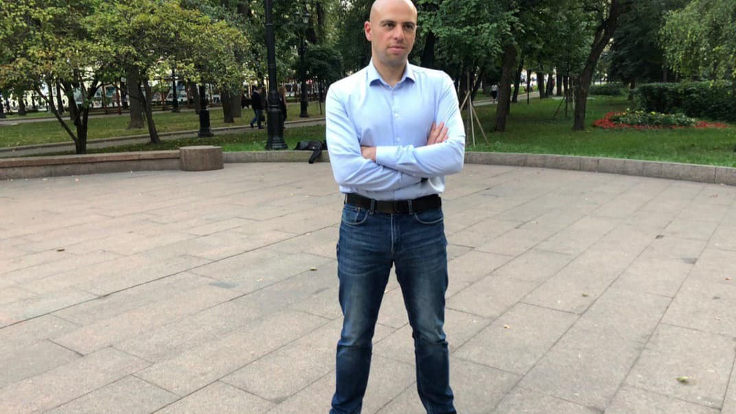 Российский журналист независимого издания «Проект» Михаил Рубин