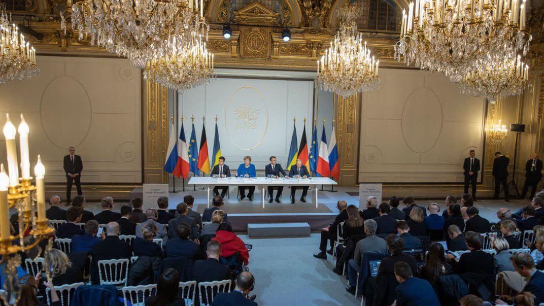 Зустріч нормандської четвірки в Парижі, 9 грудня 2019-го