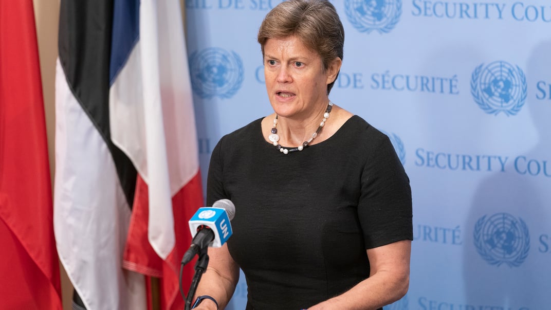 Постійна представниця Великої Британії при ООН Барбара Вудворд