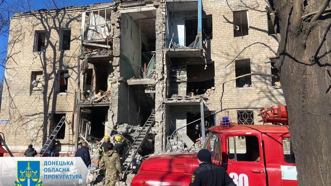 Наслідки обстрілу росіянами міста Краматорськ, 14 березня 2023 року