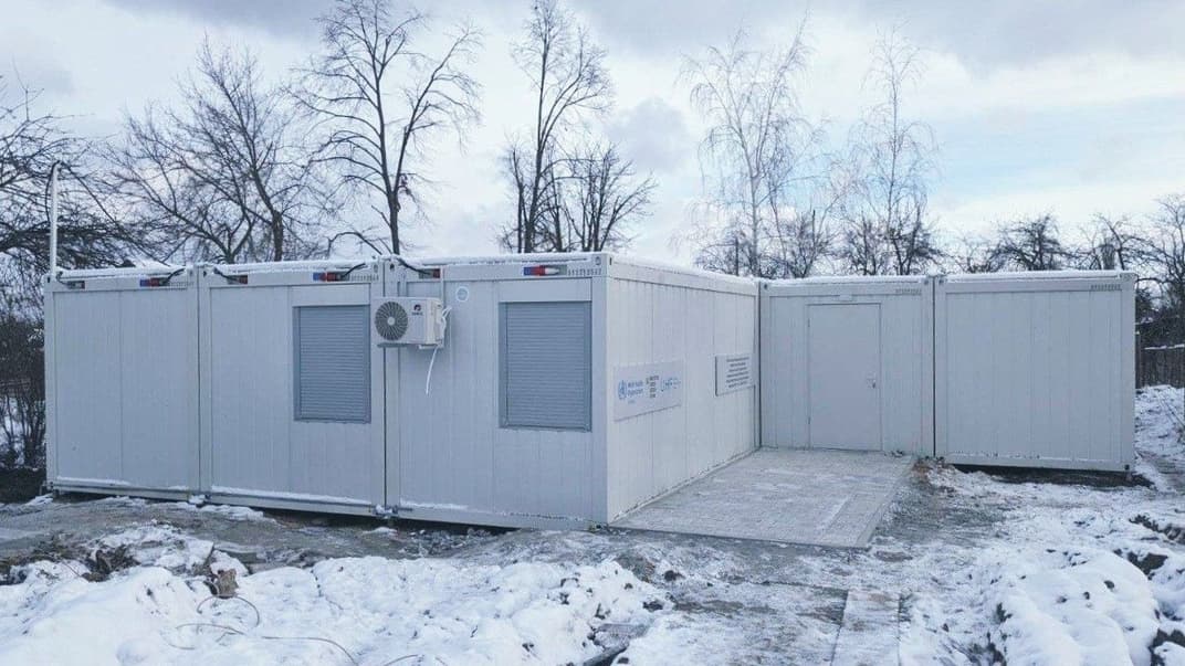 Модульная клиника первичной медицинской помощи в Харьковской области