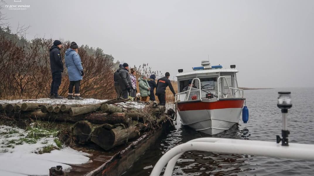Операция по спасению животных в Полтавской области, 13 декабря 2023 года