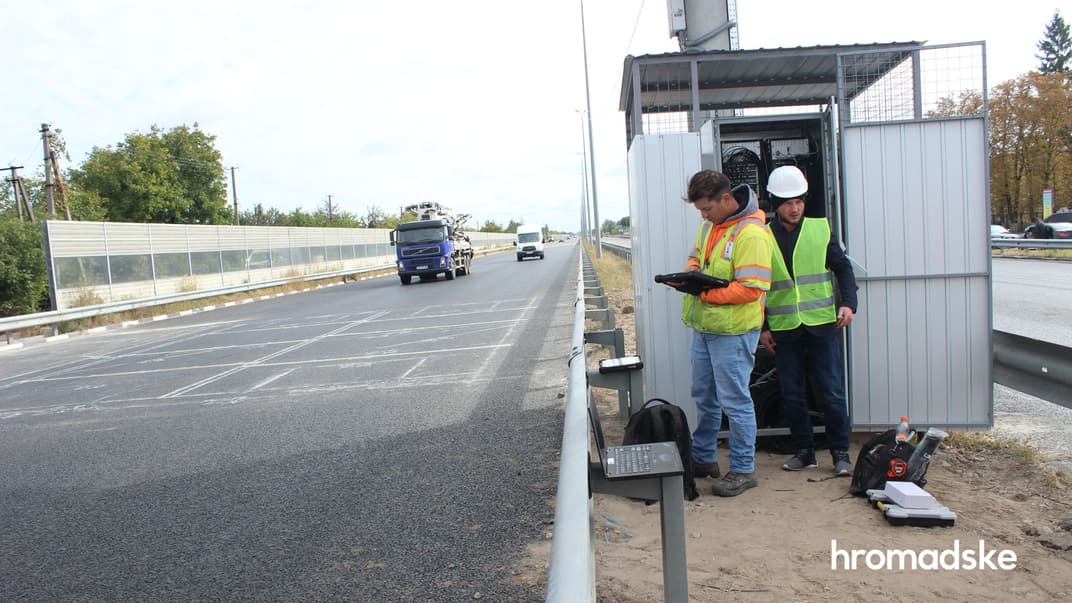 Запрацювала перша в Україні автоматична система зважування вантажівок у русі