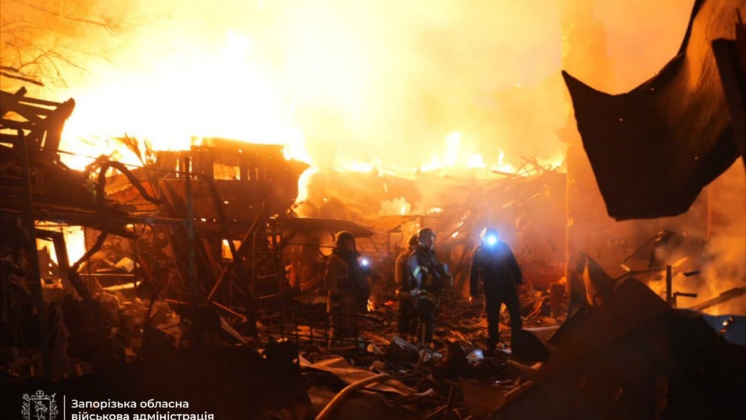 Запоріжжя після атаки росіян