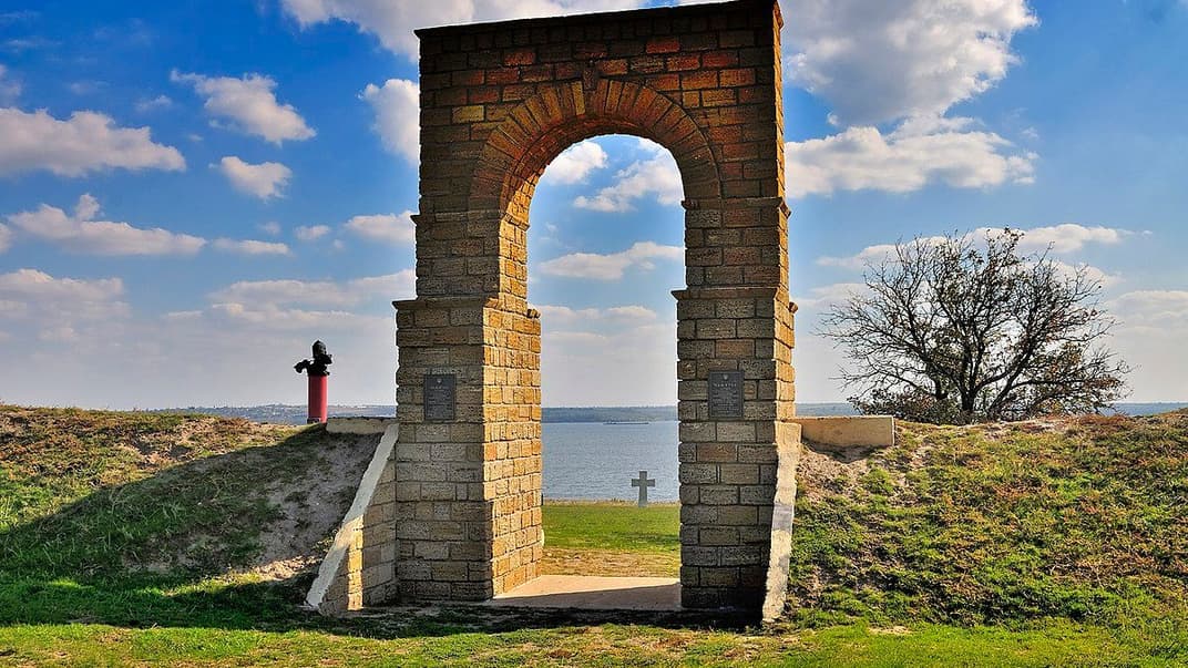 Територія колишньої Кам'янської Січі