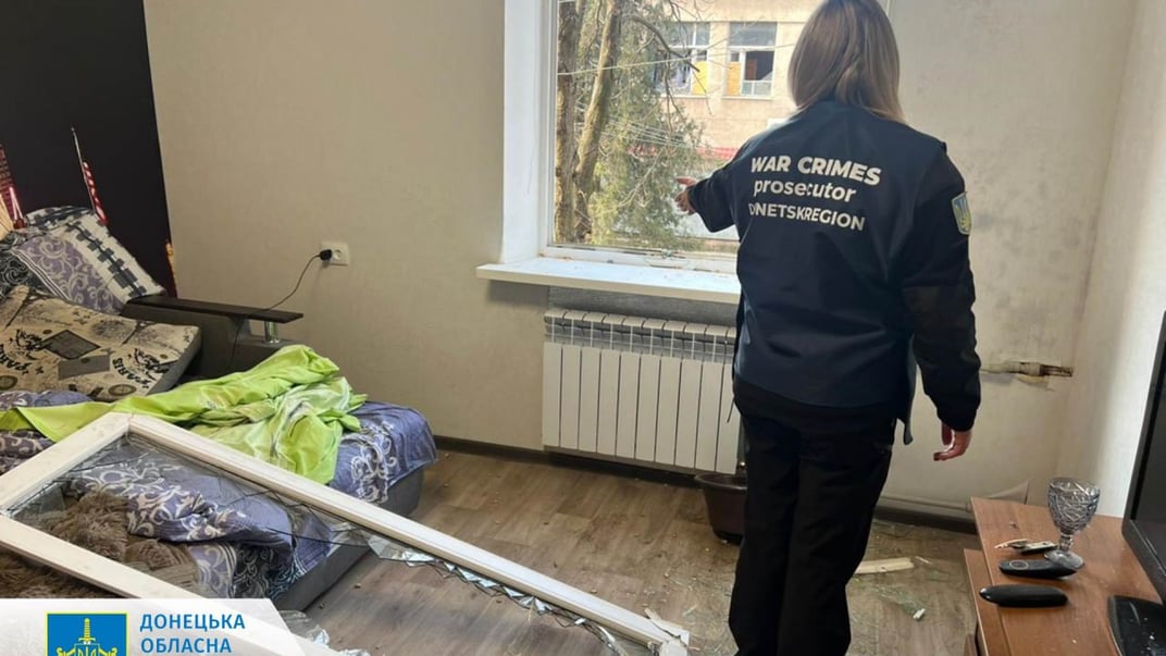 Наслідки російських обстрілів на Донеччині