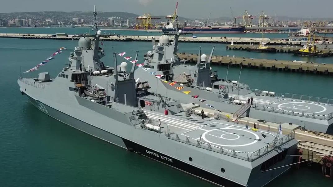 российский корвет «Сергей Котов»