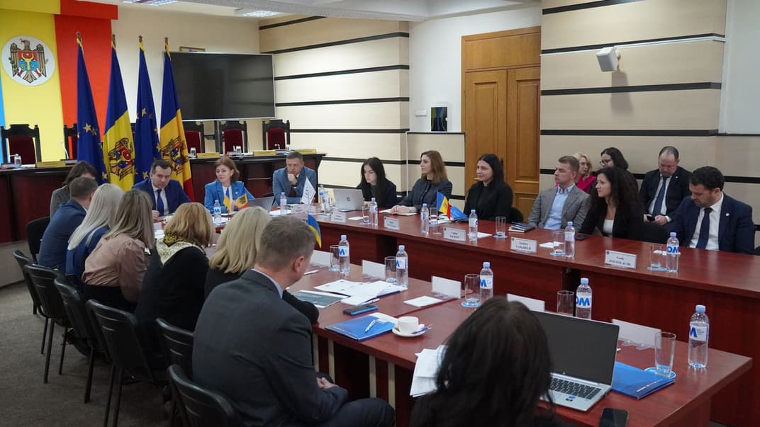 Зустріч членів ЦВК Молдови з українською делегацією, 7 грудня 2023 року