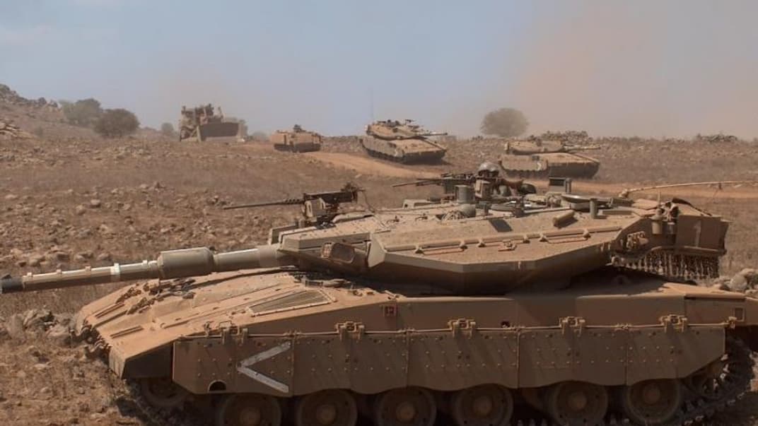 Иллюстративная фотография. Израильский танк Merkava Mark III