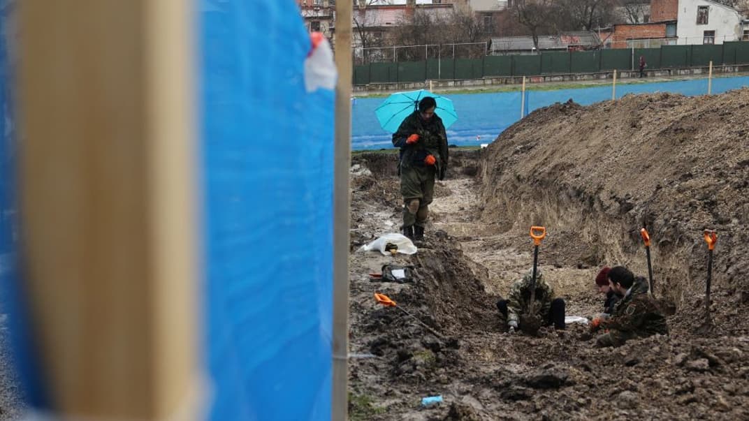 У Львові на Личаківському військовому кладовищі розпочали ексгумацію давніх поховань