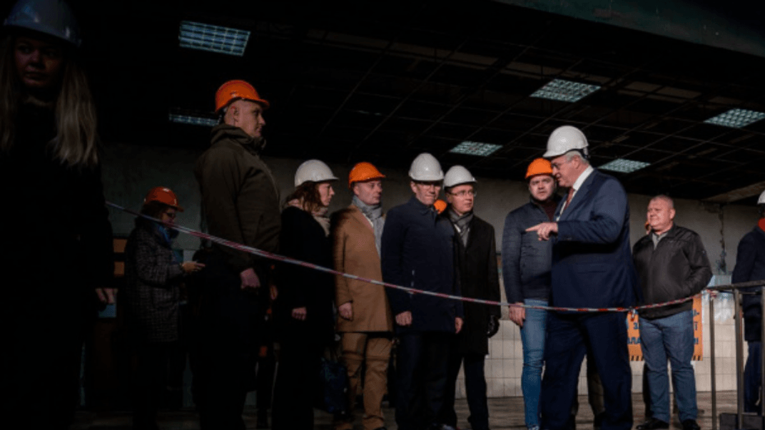 Министр иностранных дел Норвегии Эспен Барт Эйде в Украине, 17 октября 2024 года