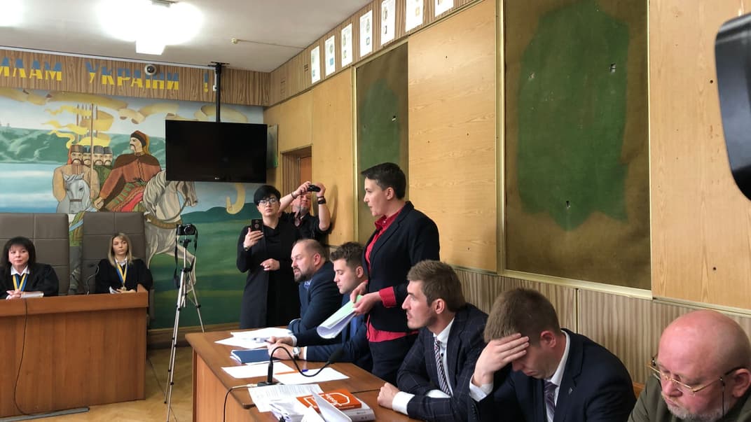 Суд по делу Савченко-Рубана, 7 апреля 2019 года, Бровары