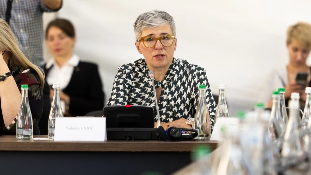 Пані посол Канади в Україні Наталка Цмоць