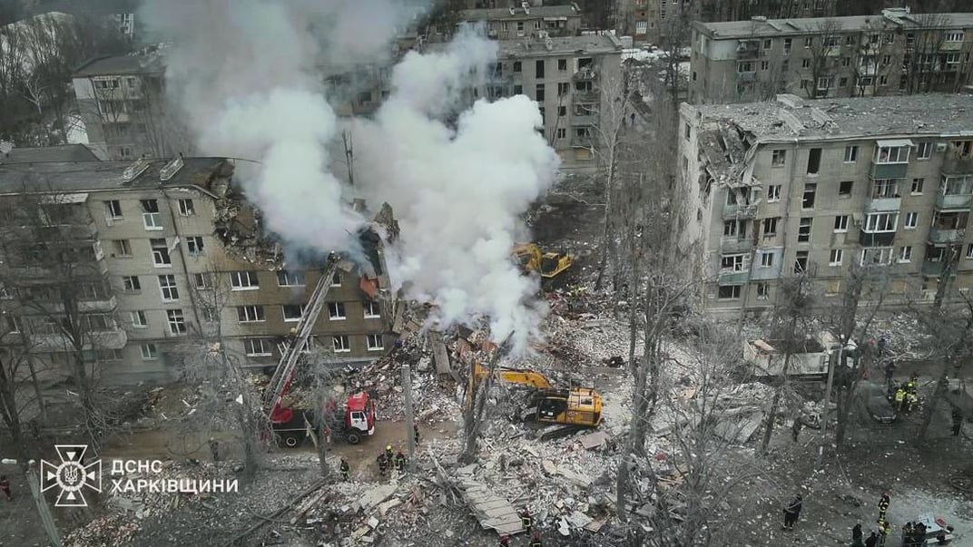Наслідки російського удару по Харкову, 7 березня 2026 року