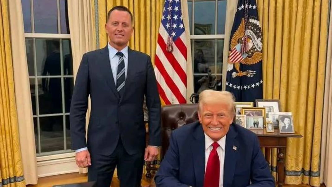 Ричард Гренелл с Дональдом Трампом