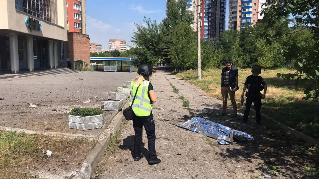 Наслідки ранкового обстрілу Харкова, 8 серпня 2022 року