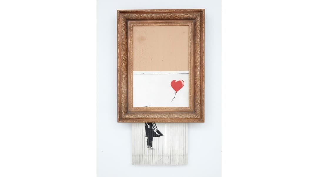 Картина Бэнкси «Девочка с воздушным шаром»