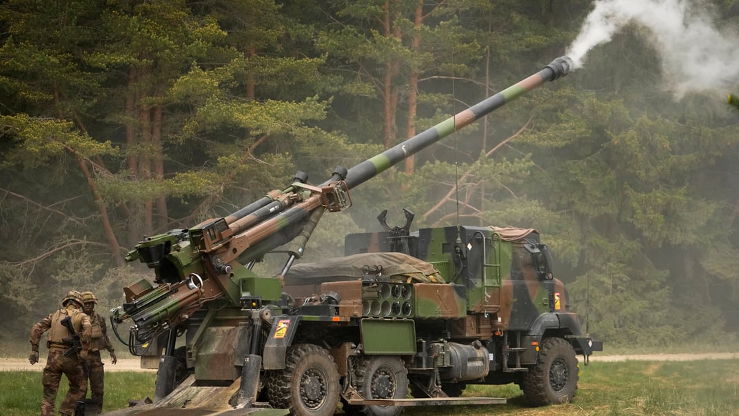 Самоходные артиллерийские установки Caesar