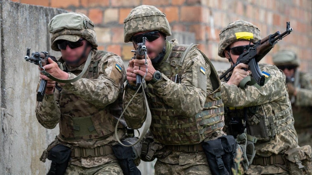 Військові 155 бригади під час навчання у Франції