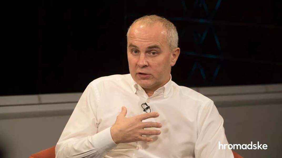 Тогдашний председатель Комитета Верховной Рады по свободе слова, народный депутат от «Оппозиционной платформы — За жизнь» Нестор Шуфрич, Киев, 26 ноября 2020 года