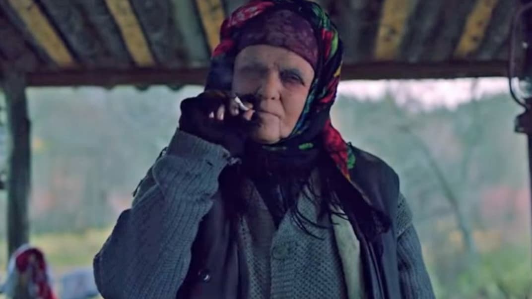 Ирма Витовская в роли бабы Приси в фильме Владимира Тихого «Врата»