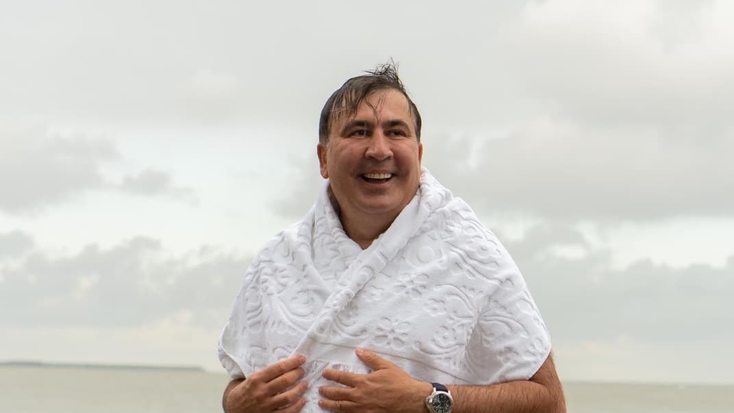 Міхеїл Саакашвілі, фото червня 2021 року