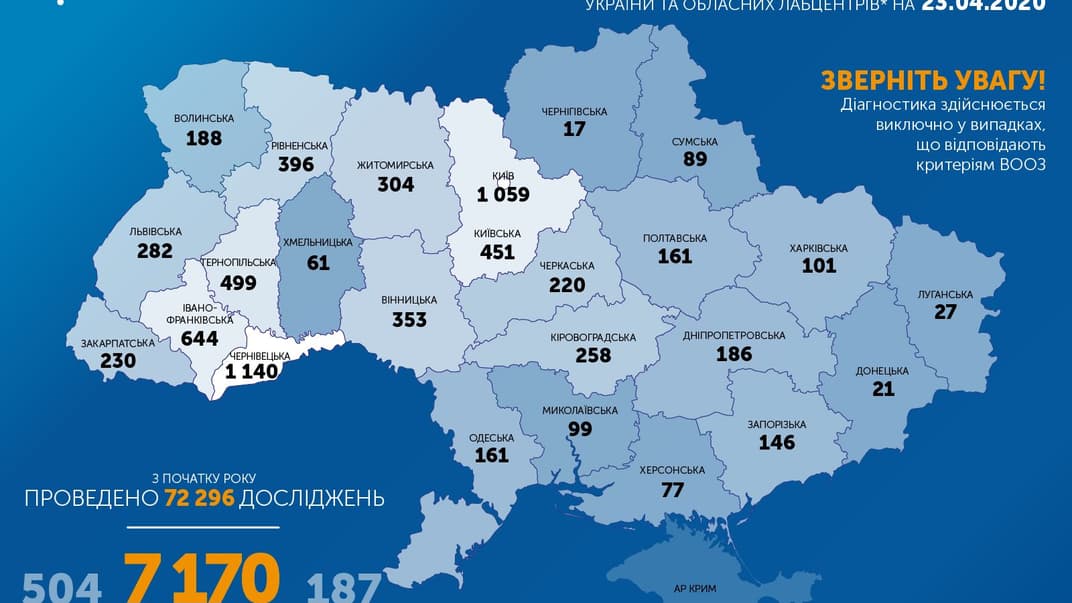 Коронавирус в Украине