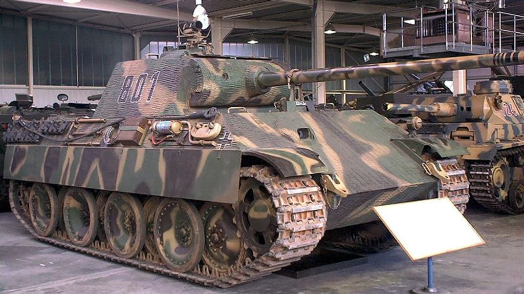 Німецький бойовий танк «Пантера». Ілюстративне фото