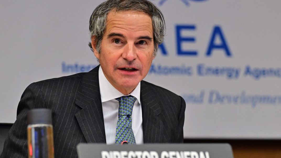 Иллюстративная фотография. Глава МАГАТЭ Рафаэль Гросси