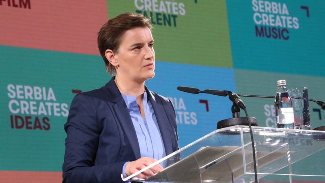 Прем'єр-міністерка Сербії Ана Брнабич