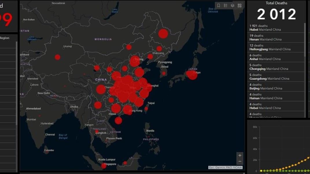От китайского коронавируса вылечились более 14 тыс. человек, а умерли — 2 тыс.