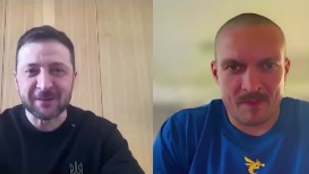 Зеленський закликав Усика не сильно бити британця Ф’юрі: Щоб не заборонили нам Storm Shadow